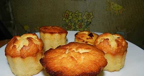 Muffins au chocolat blanc-citrons