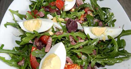 Salade de roquette variée