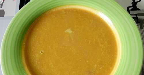 Soupe de topinambour