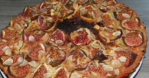 Tarte aux figues et aux amandes