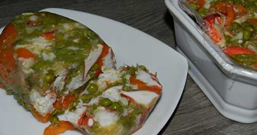 Terrine de homard et ses légumes