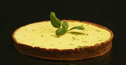 TARTE CITRON-BASILIC