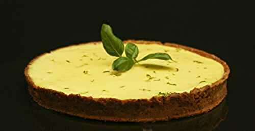 TARTE CITRON-BASILIC