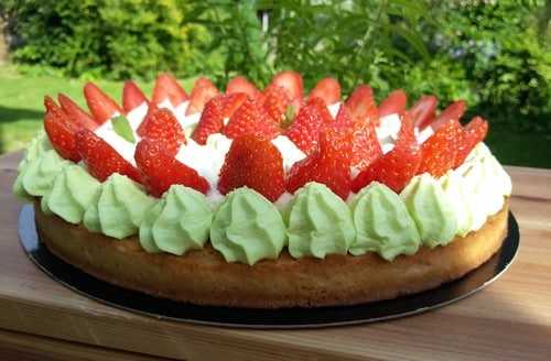 Fantastik fraises amandes verveine - Patisserie.news