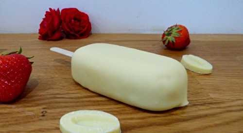 Magnum fraise chocolat blanc recette facile - Patisserie.news