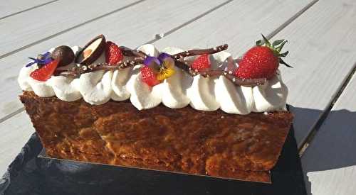 Mille feuille vanille fraise façon Michalak - Patisserie.news