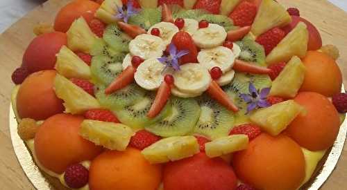 Tarte aux fruits frais et bergamote - Patisserie.news