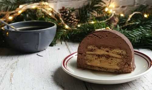 Bûche chocolat café : recette de Noël