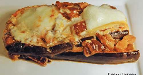 Aubergines façon lasagnes