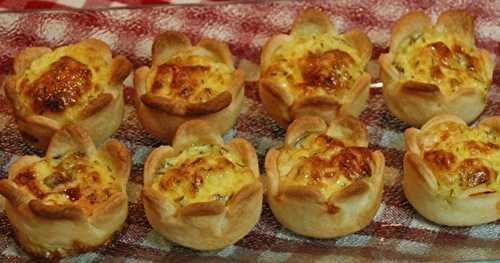 Bouchées apéritives au saumon fumé