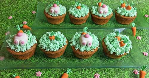 Carrot cakes de Pâques