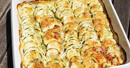 Courgettes au parmesan