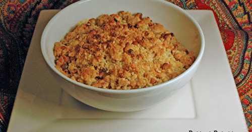 Crumble de poulet à la mangue