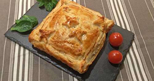 Feuilletés pommes et foie gras