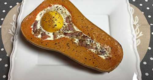 L’oeuf et la butternut