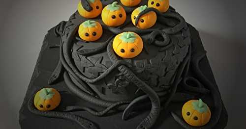 La trouille des citrouilles, gâteau Halloween