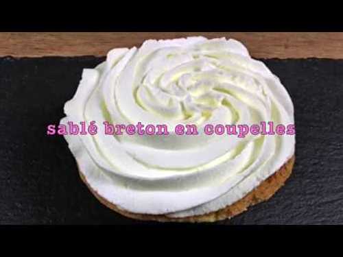 Sablé breton en coupelles 