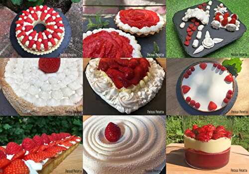 9 desserts aux fraises