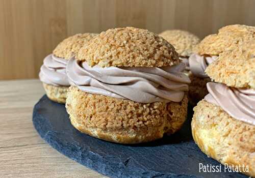 Choux façon poires Belle-Hélène 