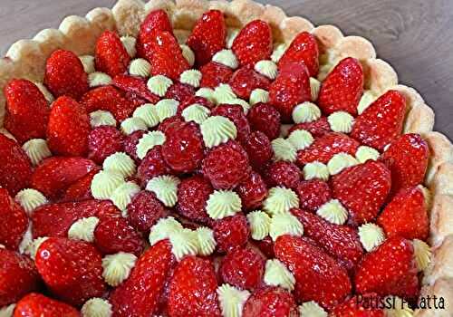« Charlo-tarte » fraises et framboises