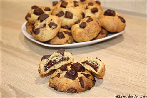 Des Cookies aux Pépites de Chocolat et Cœur Chocolat Carambar Poulain®