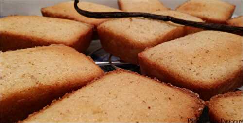 Des Financiers à la vanille et sans gluten