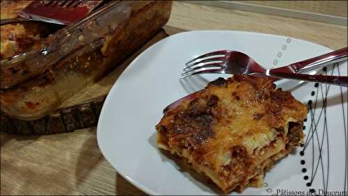 Des Lasagnes à la Viande Hachée