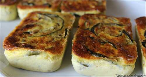 Des Terrines de courgettes individuelles façon Cyril Lignac