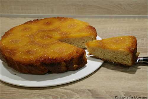 Le Gâteau renversé à l'Ananas de Cyril Lignac