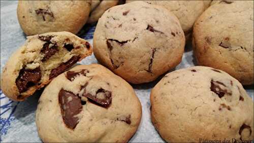 Les Cookies aux pépites de chocolat façon Cyril Lignac - Pâtissons des Douceurs