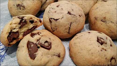 Les Cookies aux pépites de chocolat façon Cyril Lignac