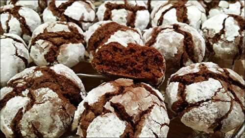 Les Crinkles : des Craquelins au Chocolat