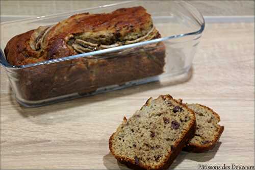 Un Banana Bread au chocolat