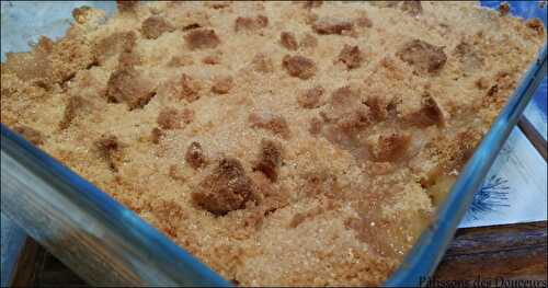 Un Crumble aux Poires