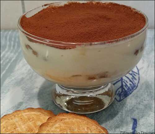 Un Tiramisu au Café et Galettes bretonnes