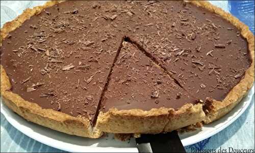 Une Tarte Chocolat Caramel