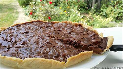 Une Tarte Poire Chocolat