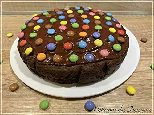 Un Moelleux au Chocolat et Smarties