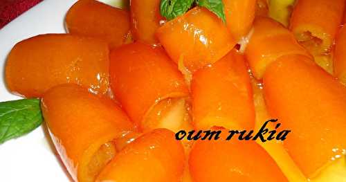 Confiture peau d'orange, douceur de Turquie