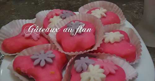 Gâteaux au flan glacés