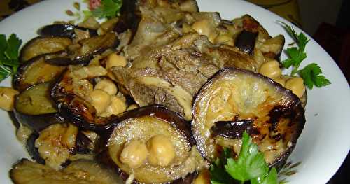 Ragout d'aubergines ou mderbel badendjal