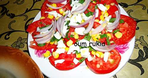 Salade de tomates, simple et délicieuse