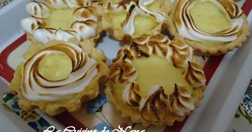 Tartellettes au citron meringuées