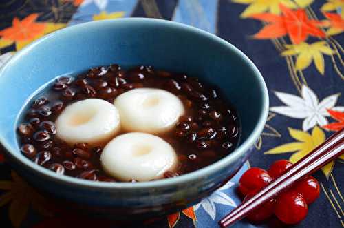 Shiratama oshiruko - Soupe japonaise sucrée de haricots azuki