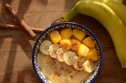 Cornmeal porridge - Porridge de maïs à la jamaïcaine