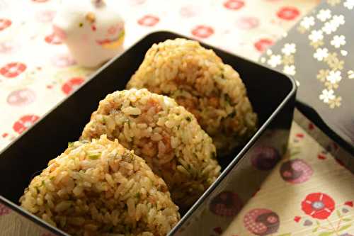 Akuma no onigiri - La recette de boules de riz qui a fait le buzz au Japon
