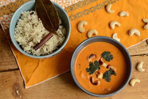 Kaju masala - Curry indien de noix de cajou à se lécher les doigts