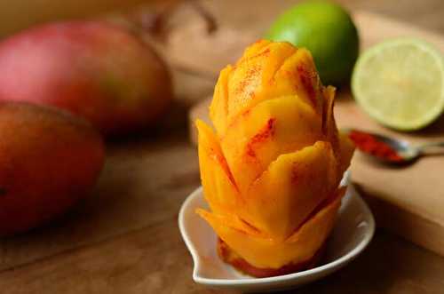Mango con chile y limon - Mangue façon street food mexicaine
