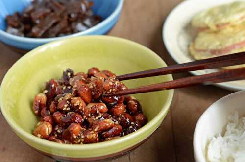 Pīnattsu miso - Cacahuètes au miso et au miel venues du Japon