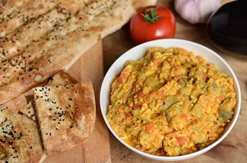 Mirza ghasemi - Aubergines à la tomate et aux oeufs, une recette simple venue d'Iran